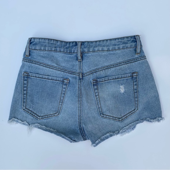 Distressed Denim Shorts - Picture 4 of 4